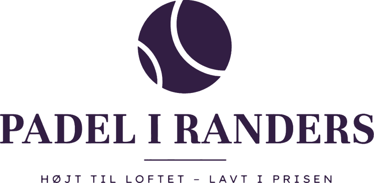 Padel i Randers – logo stablet (lilla)